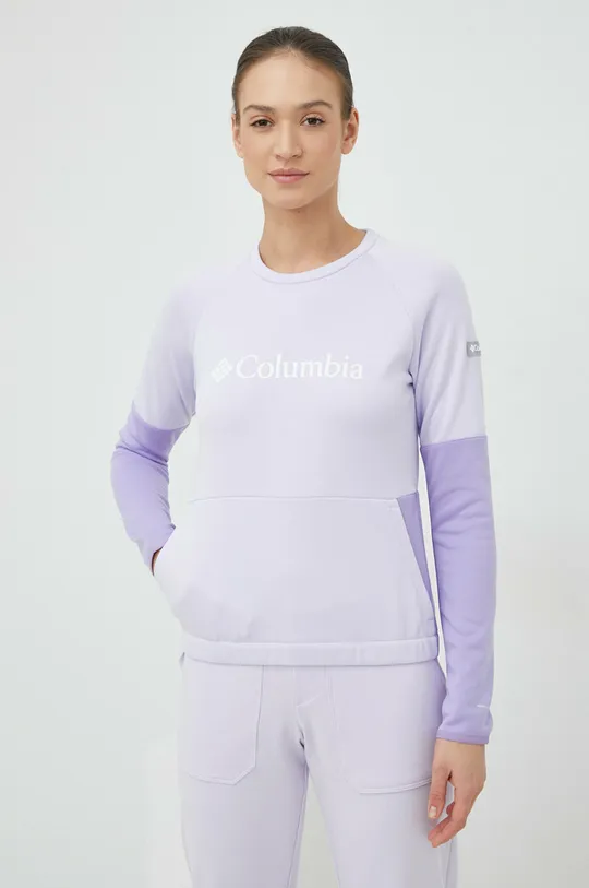 μωβ Αθλητική μπλούζα Columbia Windgates Γυναικεία
