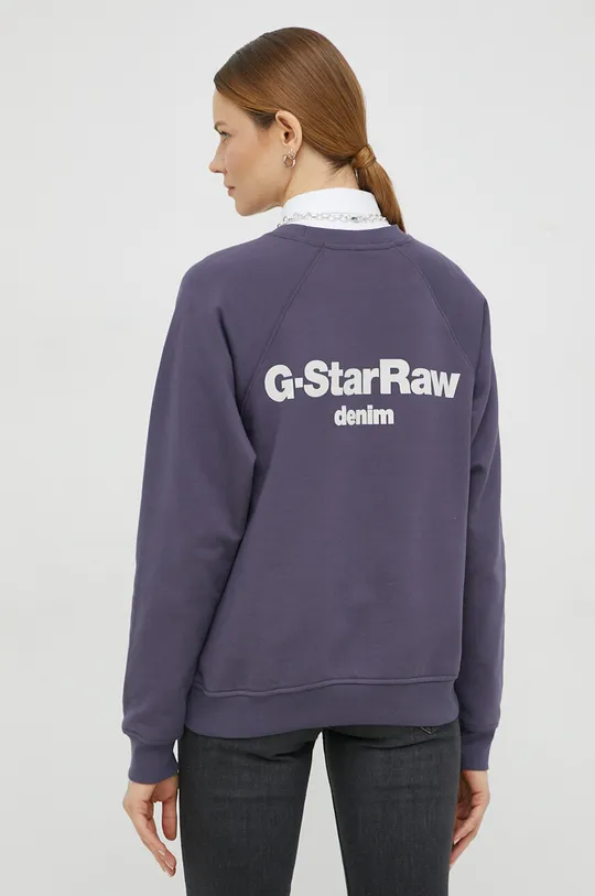 Βαμβακερή μπλούζα G-Star Raw  Κύριο υλικό: 100% Οργανικό βαμβάκι Πλέξη Λαστιχο: 95% Οργανικό βαμβάκι, 5% Σπαντέξ