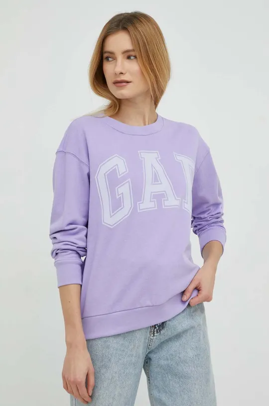 vijolična Bluza GAP Ženski