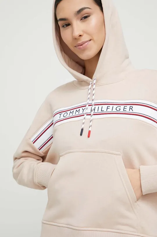 beżowy Tommy Hilfiger bluza