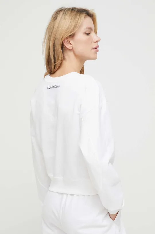 Βαμβακερό φούτερ Calvin Klein Underwear λευκό
