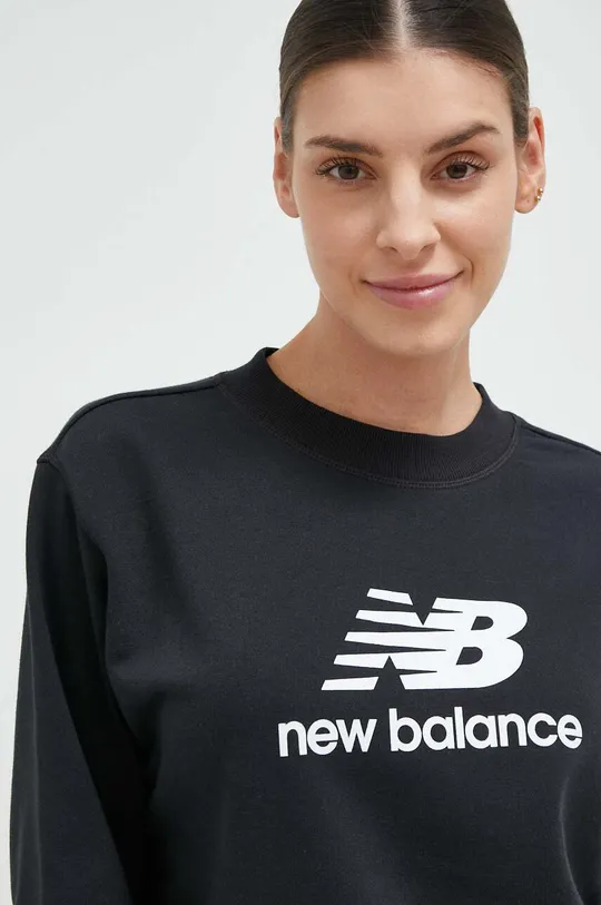 czarny New Balance bluza