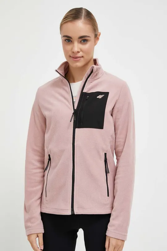 rózsaszín 4F sportos pulóver Női