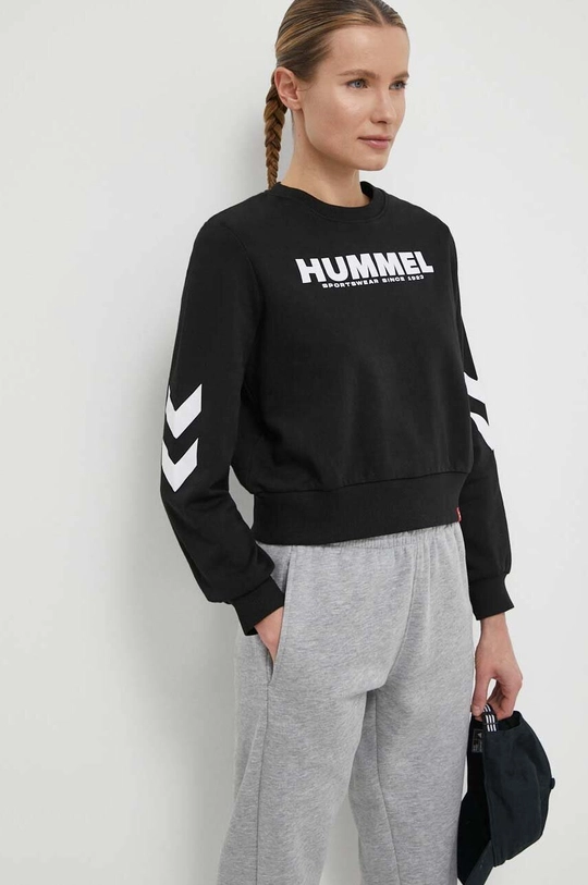 чёрный Хлопковая кофта Hummel Женский