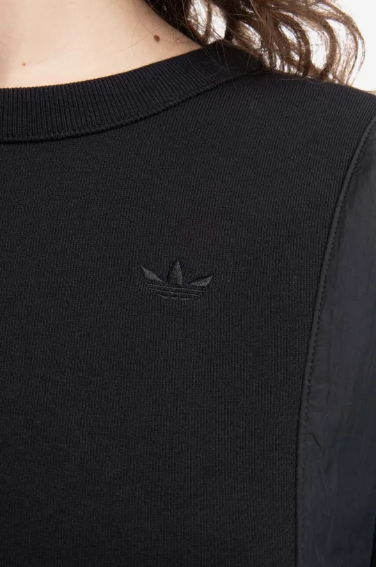 černá Mikina adidas Originals IC5304 ESS Sweater