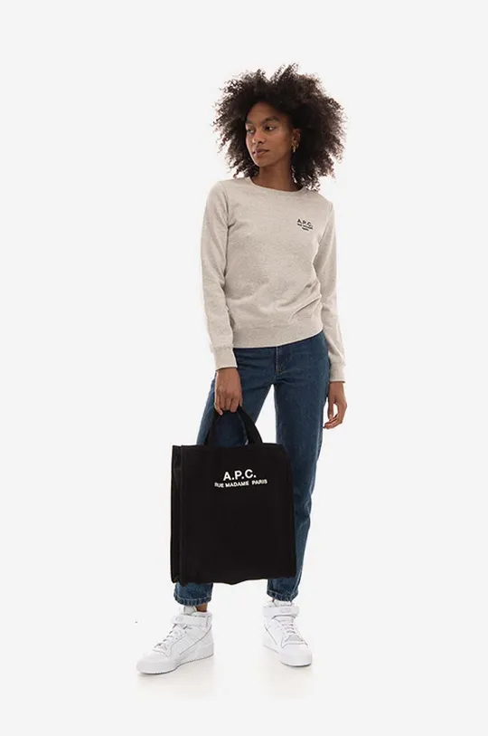 A.P.C. cotton sweatshirt Sweat Skye beige