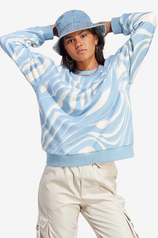 blue adidas Originals sweatshirt Women’s