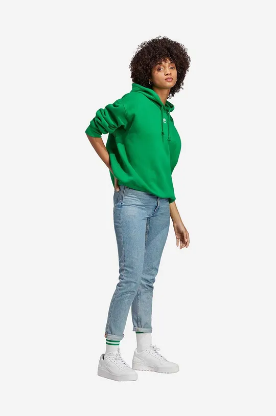adidas Originals cotton sweatshirt green