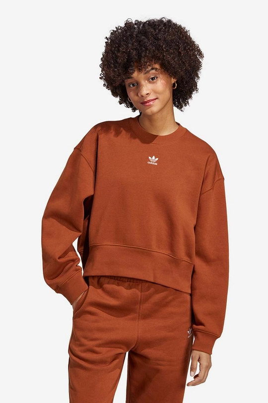 brown adidas Originals sweatshirt Women’s