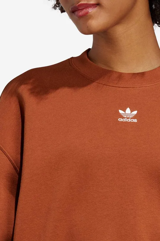 brown adidas Originals sweatshirt
