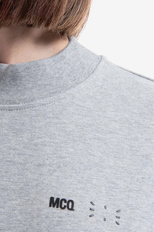 gray MCQ cotton sweatshirt