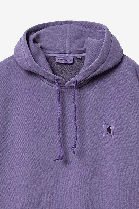 violet Carhartt WIP cotton sweatshirt Hooded Nelson Sweatshirt