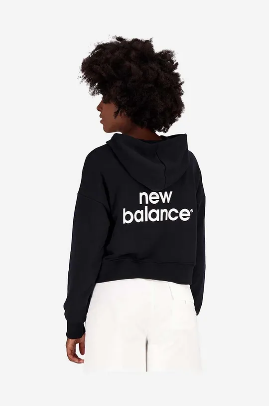 New Balance bluză negru
