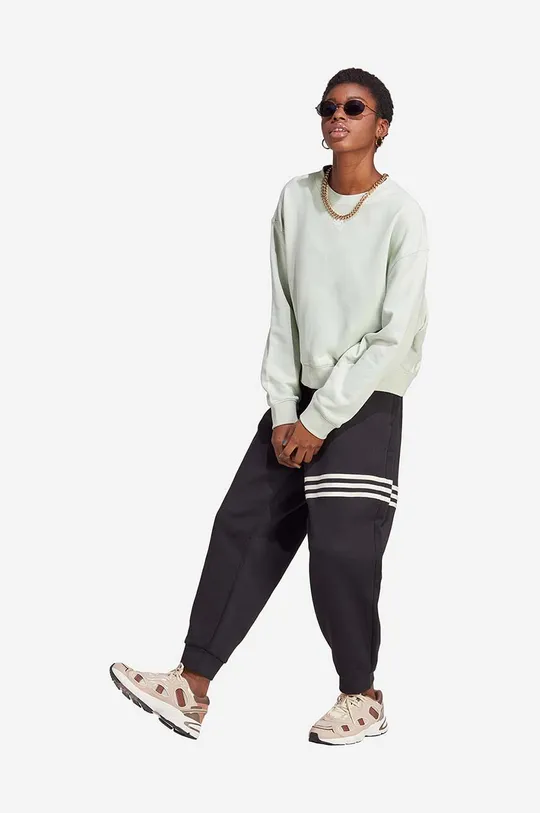 зелен Суичър adidas Originals ESS Sweater
