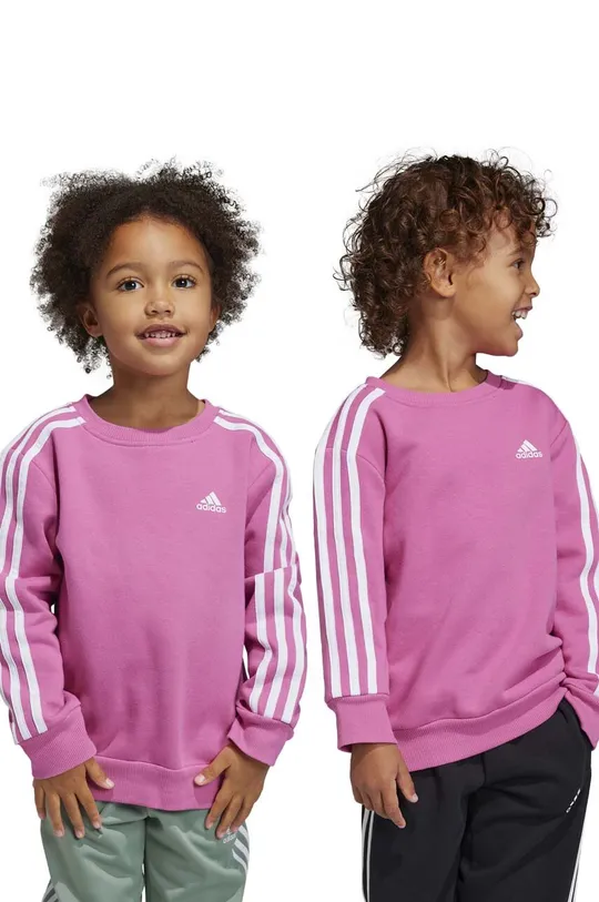 фиолетовой Детская кофта adidas LK 3S FL Для девочек