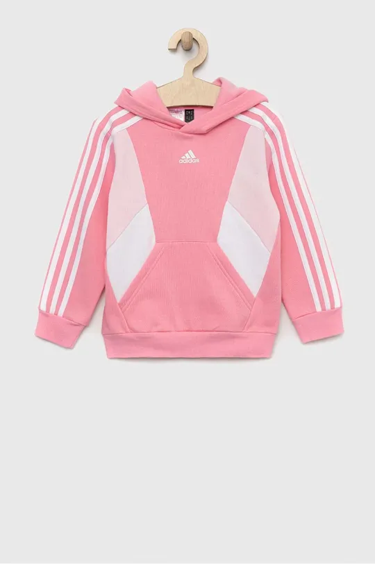 Детская кофта adidas LK CB FL HD розовый
