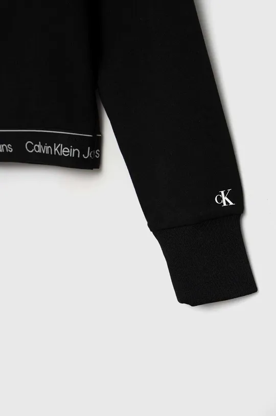 Detská mikina Calvin Klein Jeans  66% Viskóza, 30% Polyamid, 4% Elastan