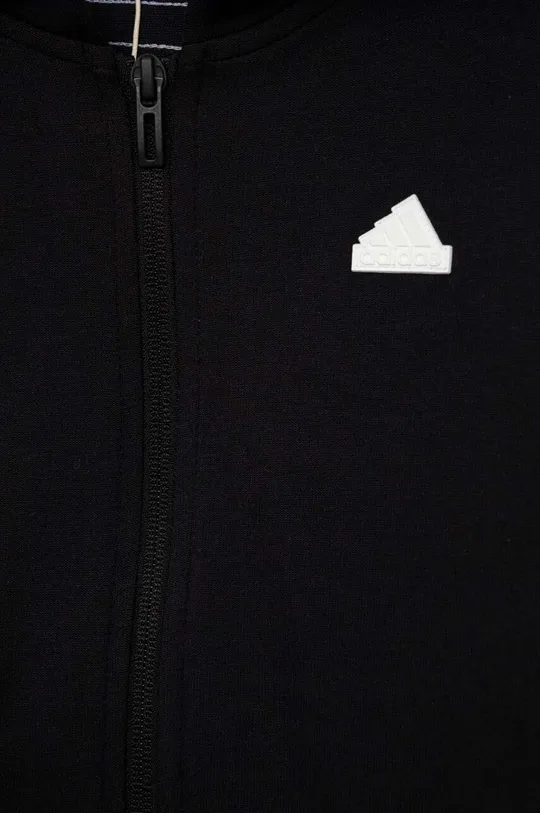 Παιδική μπλούζα adidas G FI 3S μαύρο