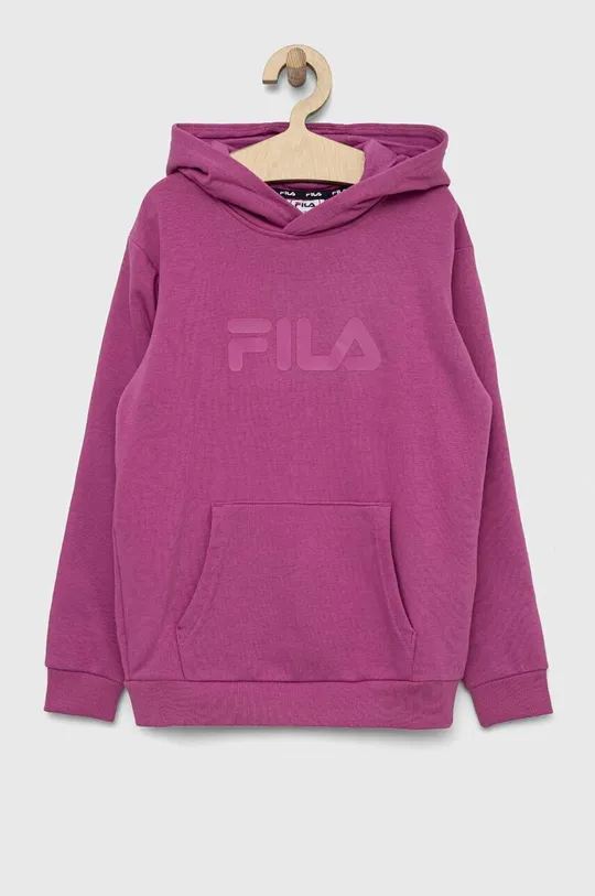 фіолетовий Дитяча кофта Fila Для дівчаток
