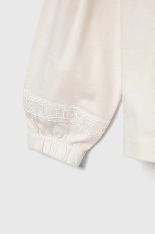 Detské tričko s dlhým rukávom Tommy Hilfiger  60 % Bavlna, 40 % Polyester