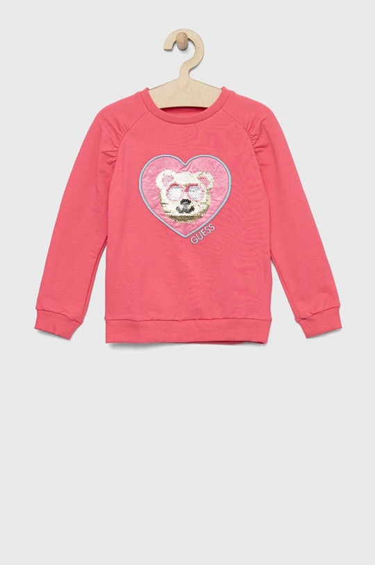 rosa Guess felpa per bambini Ragazze