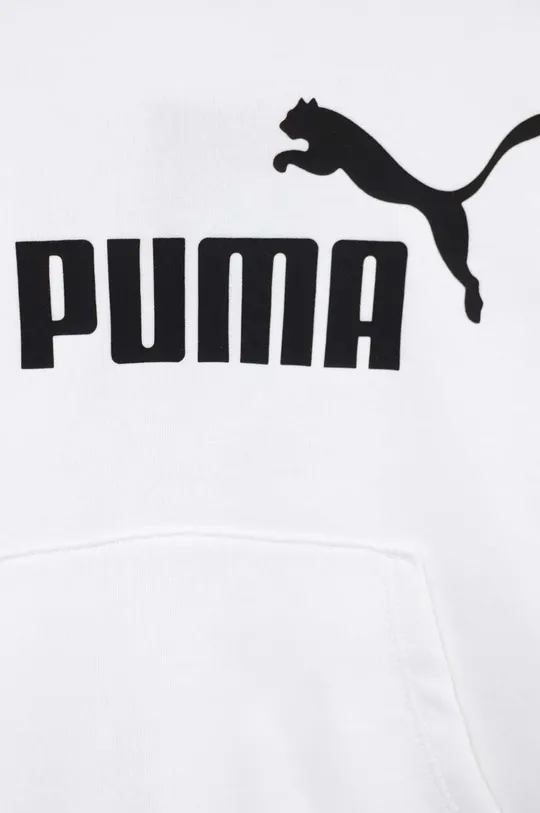 Otroški pulover Puma ESS Logo Hoodie TR G bela