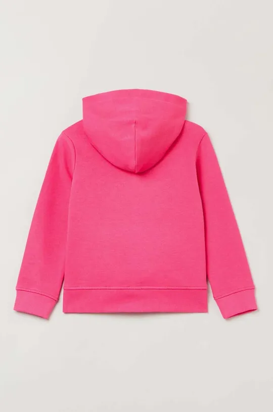 Παιδική βαμβακερή μπλούζα OVS ροζ