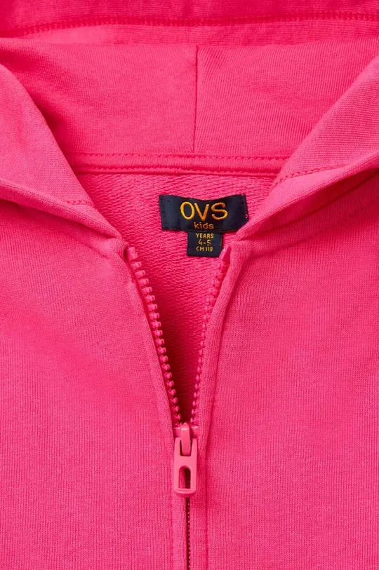 Παιδική βαμβακερή μπλούζα OVS  Κύριο υλικό: 100% Βαμβάκι Φόδρα κουκούλας: 100% Βαμβάκι Πλέξη Λαστιχο: 95% Βαμβάκι, 5% Σπαντέξ