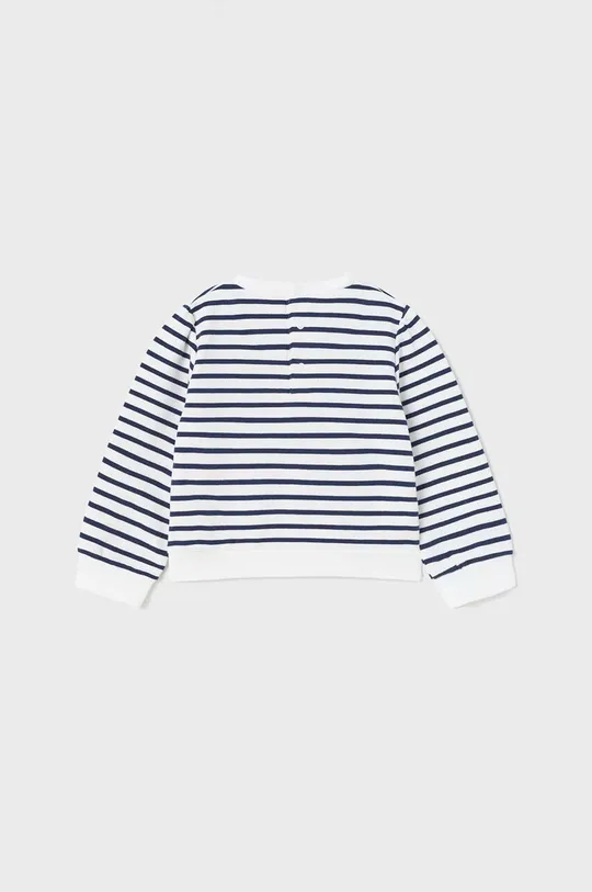 Bombažen pulover za dojenčka Mayoral mornarsko modra