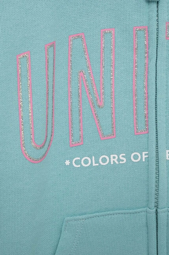 Παιδική βαμβακερή μπλούζα United Colors of Benetton  100% Βαμβάκι