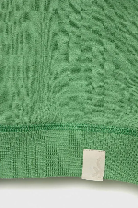 Otroški pulover United Colors of Benetton  Material 1: 50 % Bombaž, 50 % Poliester Material 2: 48 % Bombaž, 48 % Poliester, 4 % Elastan