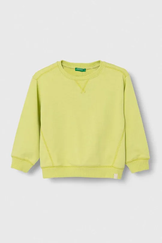 зелений Дитяча кофта United Colors of Benetton Для дівчаток