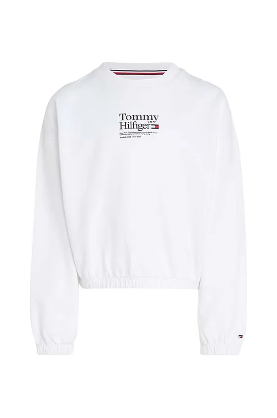 Παιδική μπλούζα Tommy Hilfiger λευκό