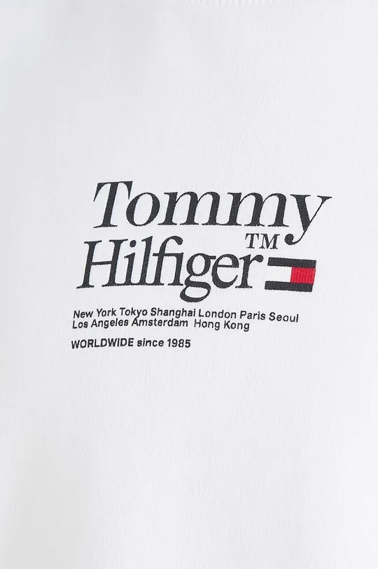 biały Tommy Hilfiger bluza dziecięca