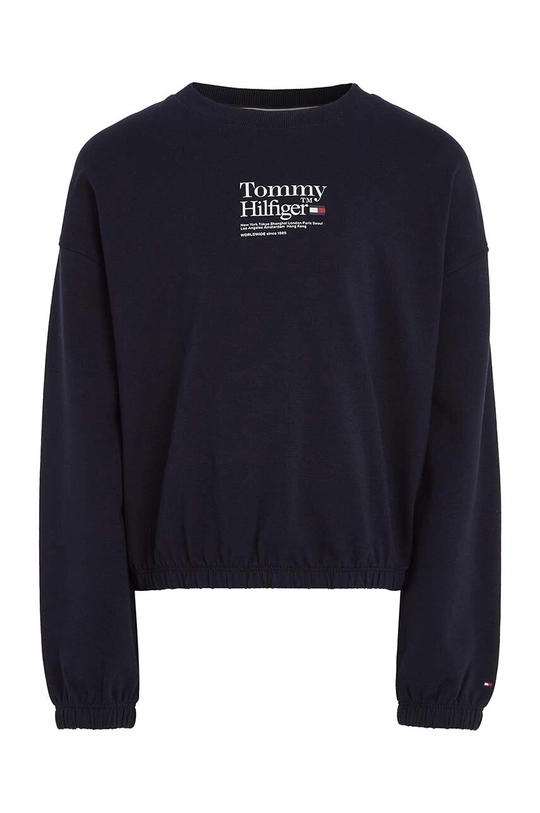 Detská mikina Tommy Hilfiger tmavomodrá