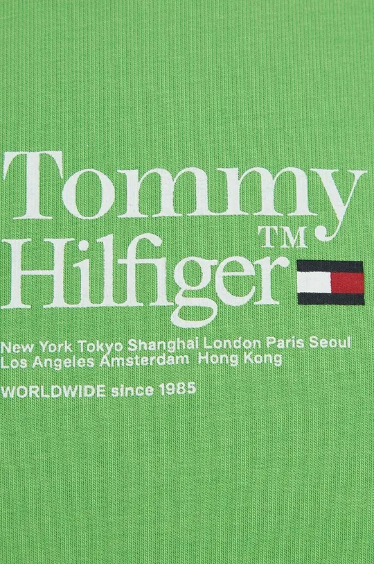 zelená Detská mikina Tommy Hilfiger