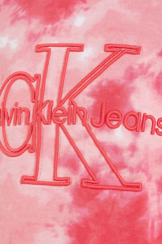 ružová Detská mikina Calvin Klein Jeans