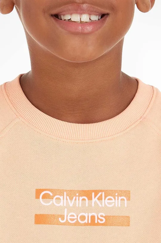 Детская хлопковая кофта Calvin Klein Jeans Для девочек