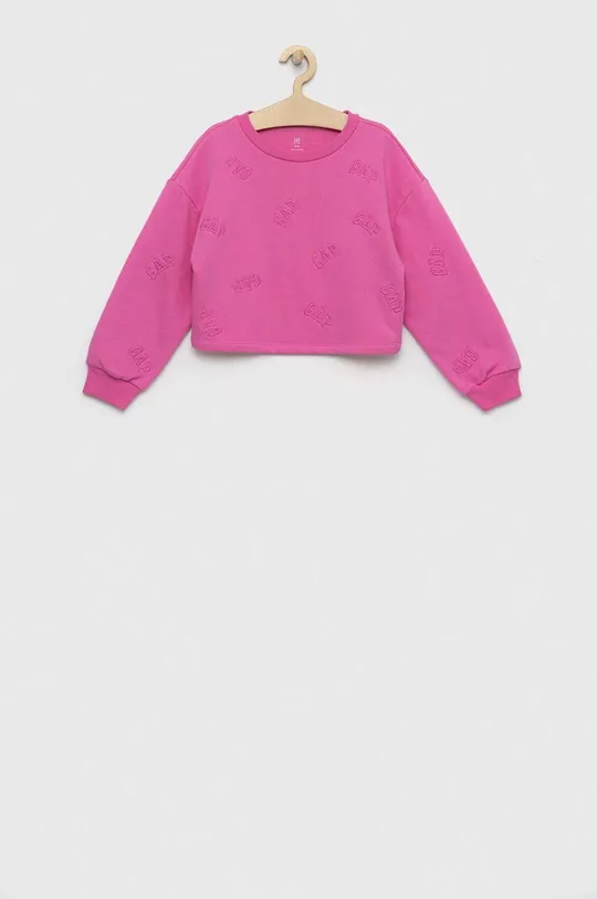 różowy GAP bluza dziecięca Dziewczęcy