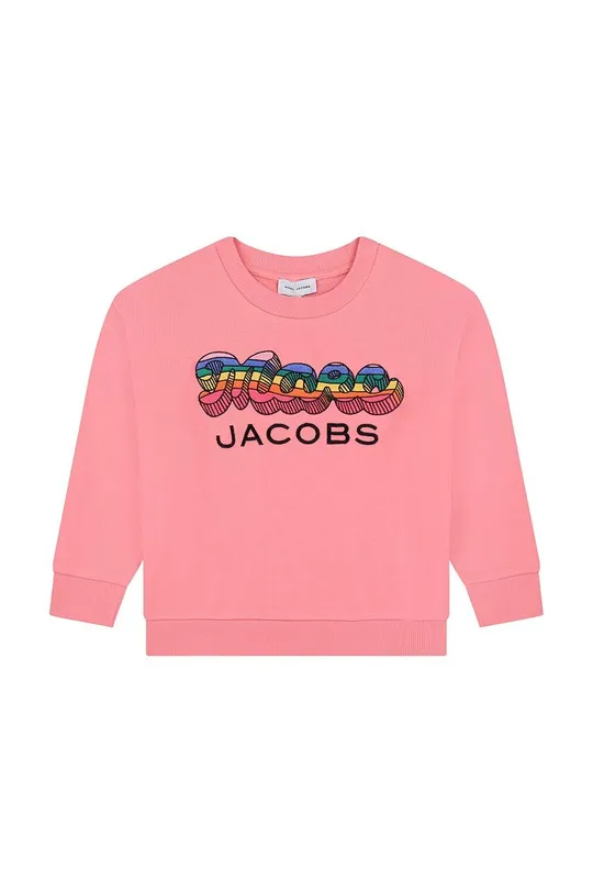 Παιδική βαμβακερή μπλούζα Marc Jacobs ροζ