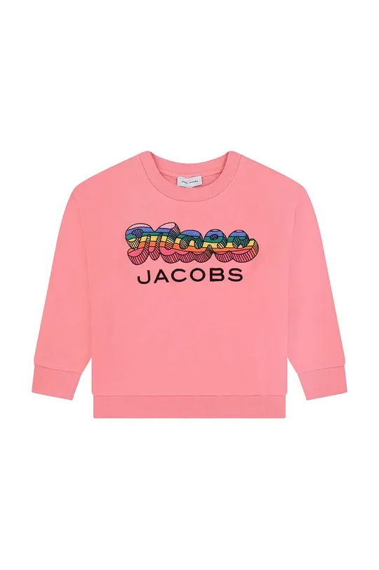 ροζ Παιδική βαμβακερή μπλούζα Marc Jacobs