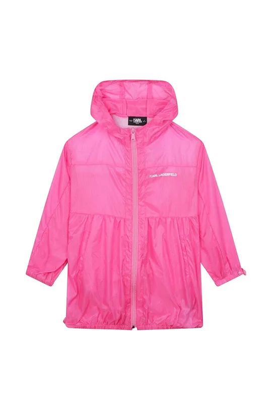 розовый Детская куртка Karl Lagerfeld Для девочек
