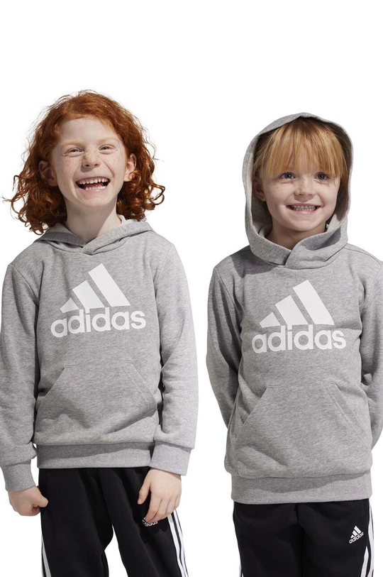 сірий Дитяча кофта adidas LK BL FT Дитячий