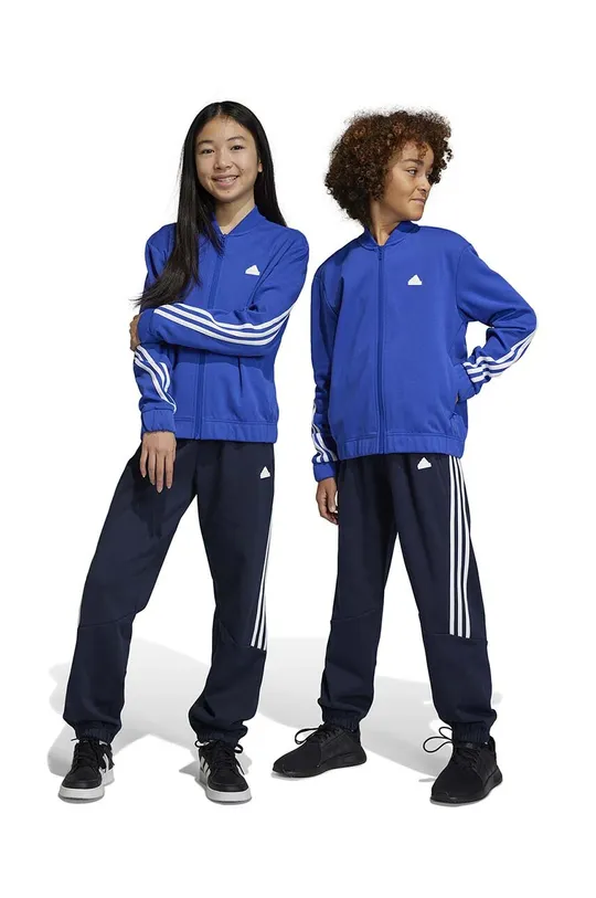 блакитний Дитячий спортивний костюм adidas U FI 3S TGTH Дитячий