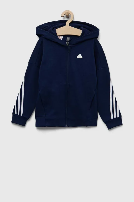 mornarsko modra Otroški pulover adidas U FI 3S FZ Otroški