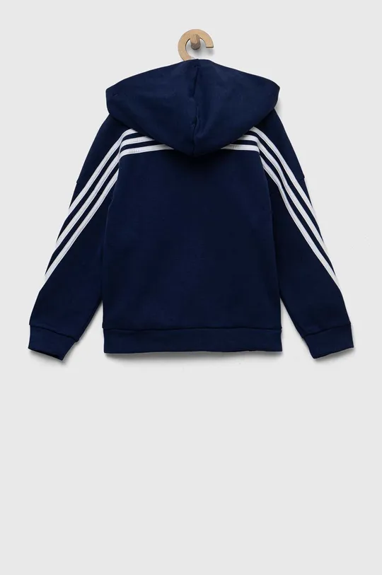 Otroški pulover adidas U FI 3S FZ mornarsko modra