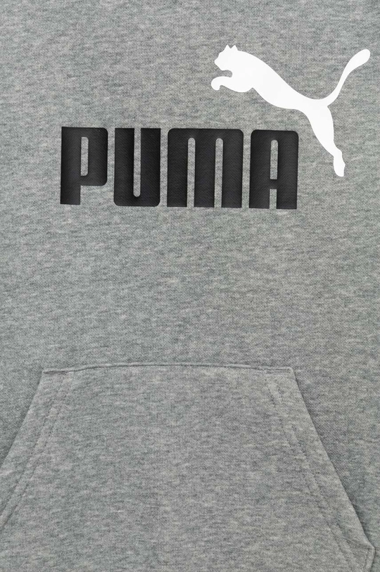 Otroški pulover Puma ESS+ 2 Col Big Logo Hoodie FL B Glavni material: 66 % Bombaž, 34 % Poliester Podloga kapuce: 100 % Bombaž Patent: 97 % Bombaž, 3 % Elastan