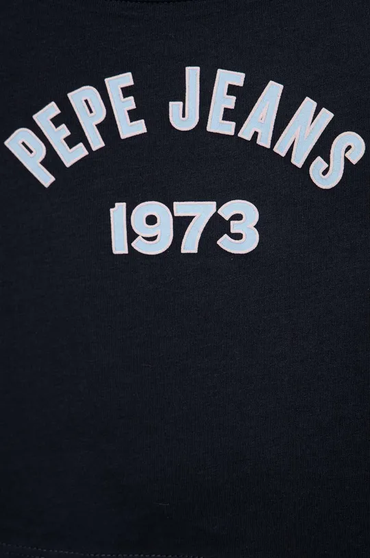 Dječja pamučna majica dugih rukava Pepe Jeans Paullete  100% Pamuk