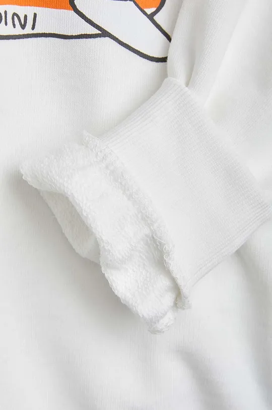 biela Detská bavlnená mikina Mini Rodini