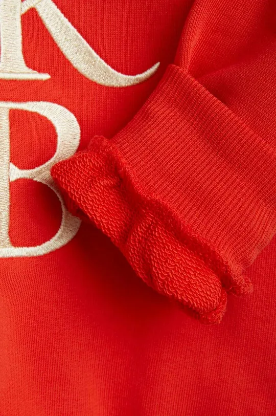κόκκινο Παιδική βαμβακερή μπλούζα Mini Rodini
